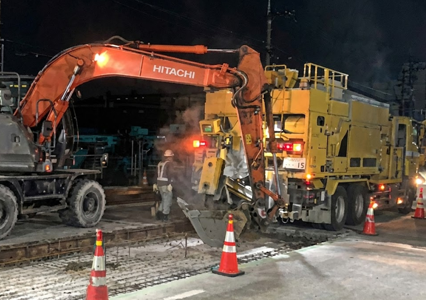 ジェットモービルコンクリート車